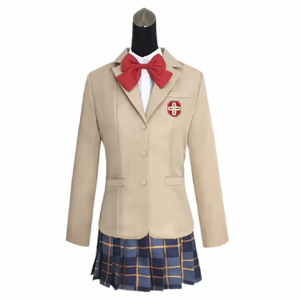 

Unisex Anime Cos Misaka Mikoto Cosplay Costume Uniform Custom Size