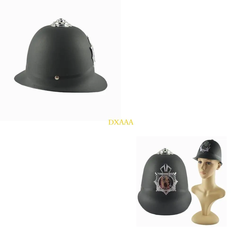 DXAA Premium Plastic Polices Hat Suitable For Theatrical Performances And Parties