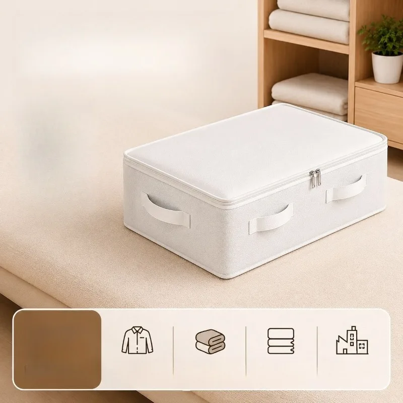 5pcs Non-woven Fabric Shoe Storage Bin Reinforced Edge Retain Rigid Shape For Wardrobe Layering Short-distance Moving Packing