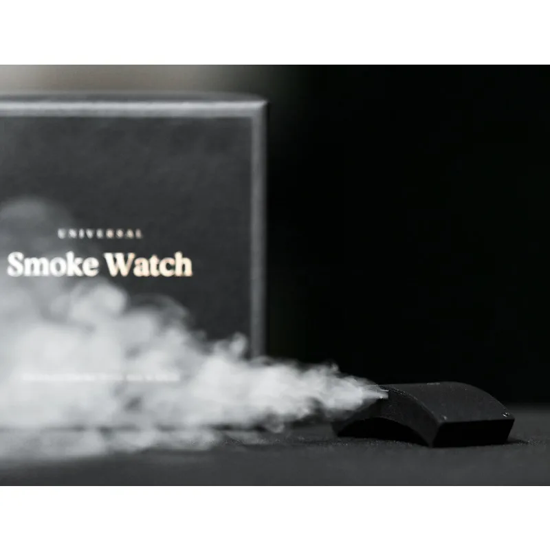 Smoke Watch Magic Prop Tricks Wireless Trigger Smoke Device Compatible with Normal Watches Close Up Magic Gimmicks Professional