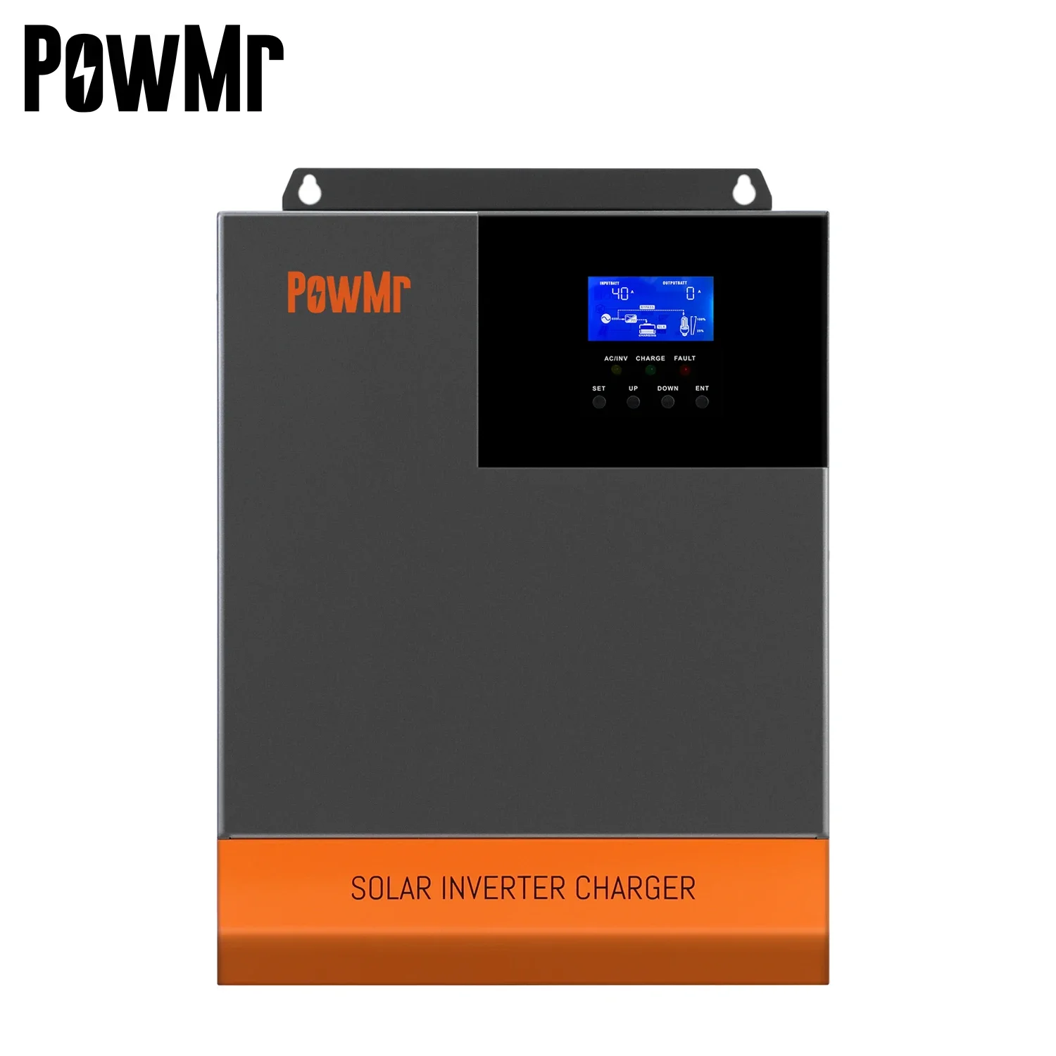 PowMr 5KW MPPT 500V PV Input 80A Input Current 48V DC Pure Sine Wave 5000W Output Solar Inverter