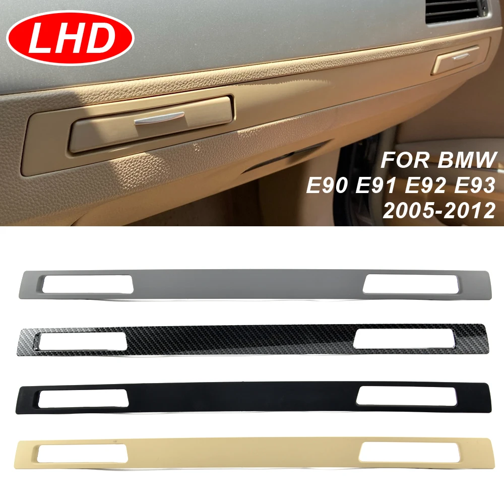 For BMW 3 Series LHD Car Front Water Cup Holder Panel Interior Strip Trim Auto Accessories For BMW E90 E91 E92 E93 2005-2012