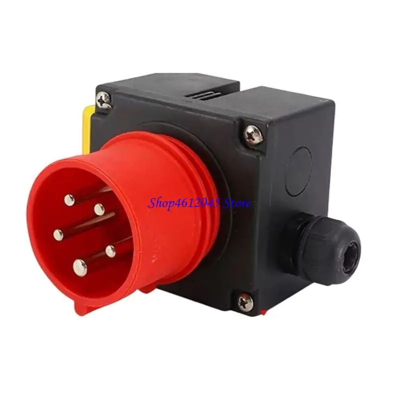 

L69A Electromagnetic Switches Power Switchs with 5P Plug Waterproof Industrial Device