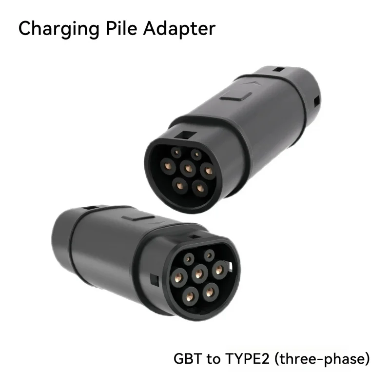 Adaptador GBT a TYPE2 Adaptador EV monofásico de pila de pistola de carga American Euro J1772 EV