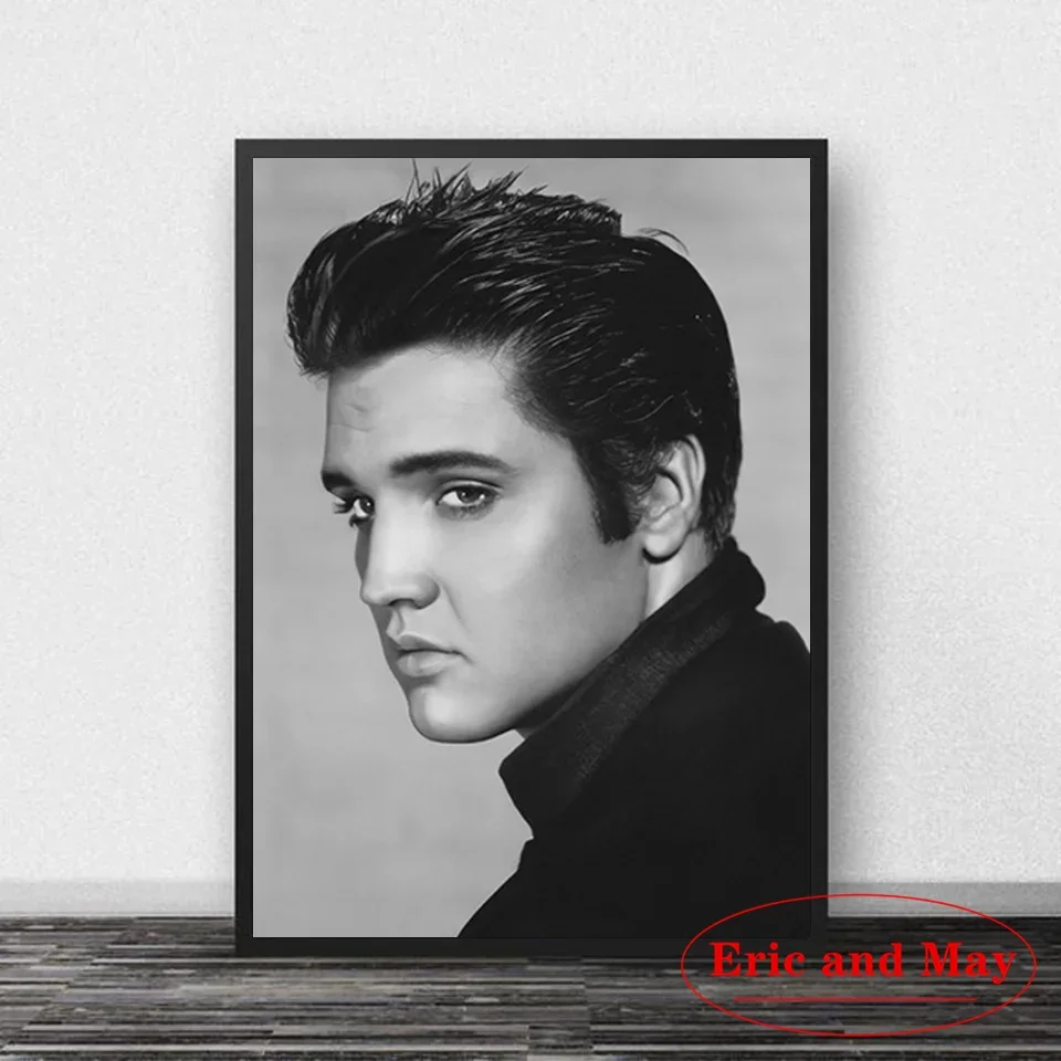 Singer Elvis Presley Rock Posters And Prints Canvas Painting Pictures On The Wall Abstract Decorative Home Decor Cuadros