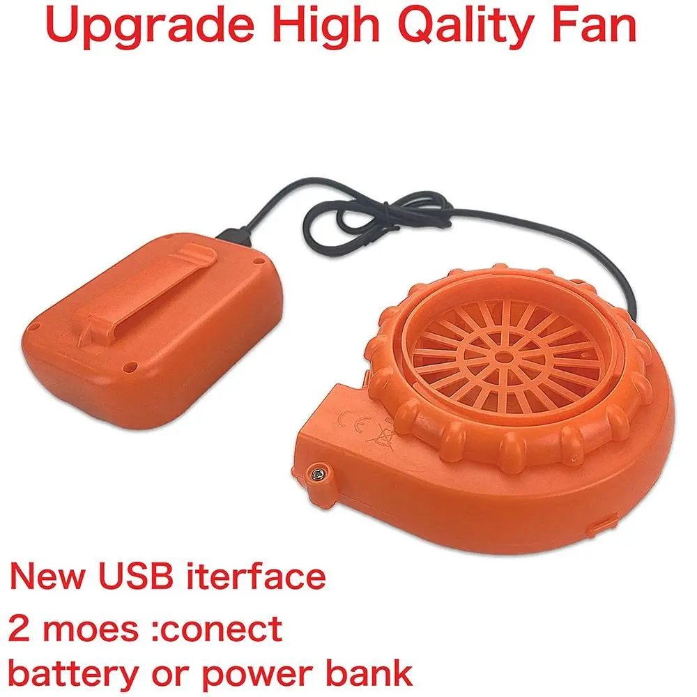 Replacement Mini Costume Fan Battery Powered Potable Inflatable Air Blower Universal Lightweight Blower Fan