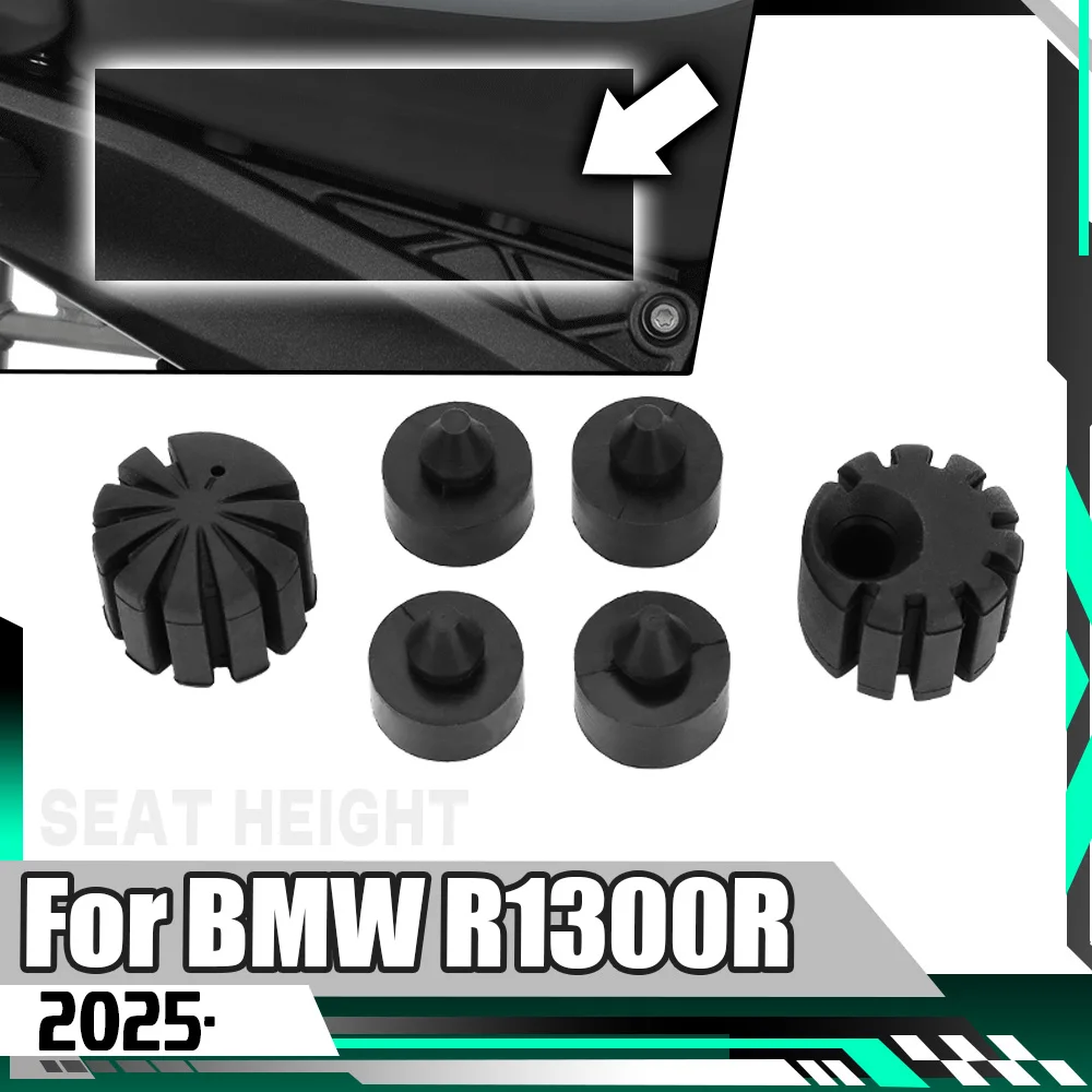 

Для BMW R1300r R 1300R r1300 R R 1300 R r1300 r 2025 Аксессуары для мотоциклов Резиновая регулировка высоты седла сиденья водителя Комплект 10 мм