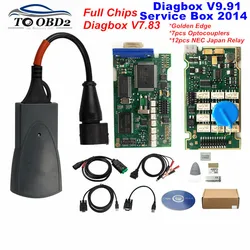 Lexia 3 PP2000 Full Chips Diagbox V9.91 V7.83 Firmware 921815C Lexia V48/V25 OBD2 Diagnostic Code Reader Lexia-3 Multi-Language