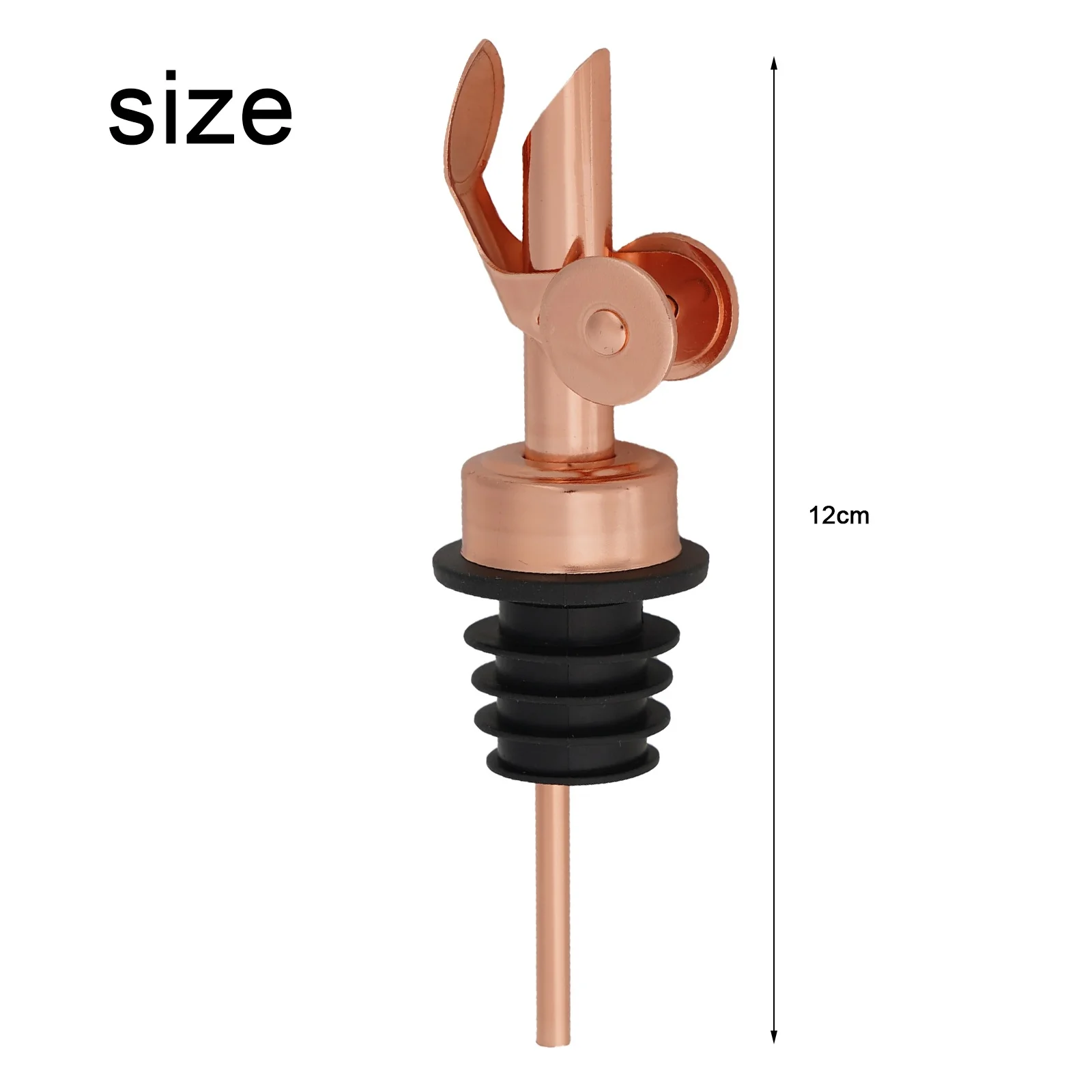 No Leaks Kitchen Use Oil Dispenser Stopper Red Wine Bottle Head Consistent Flow One-handed Control Smooth Flow