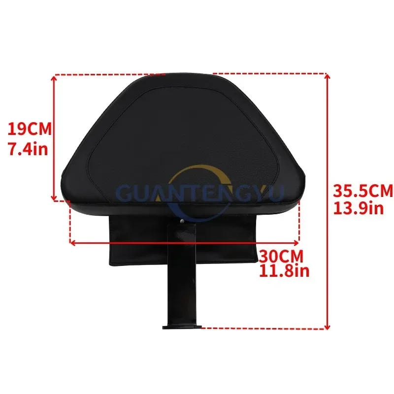 Suitable for BMW BMW R18B TC Ranger, medium backrest, modified motorcycle passenger breathable front seat backrest