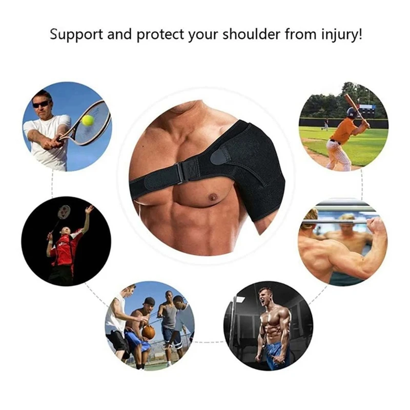 Compression Shoulder Brace, Shoulder Support For Men And Women,Shoulder Support Bandage For Shoulder