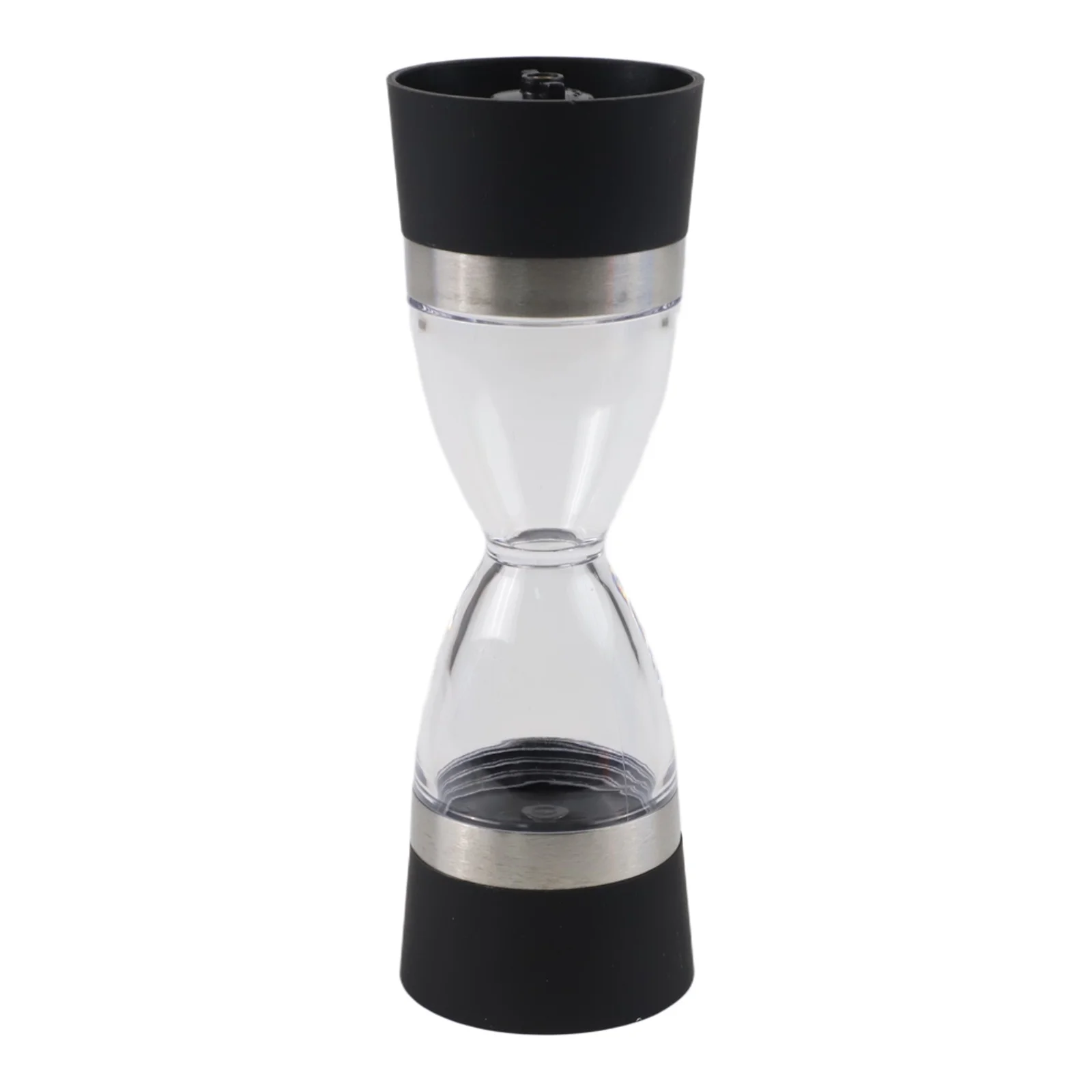 Adjustable Grind Tool Dual Head Grinder Compact Size Easy Refilling System Non-Corrosive Design Pre-Filled With Peppercorns