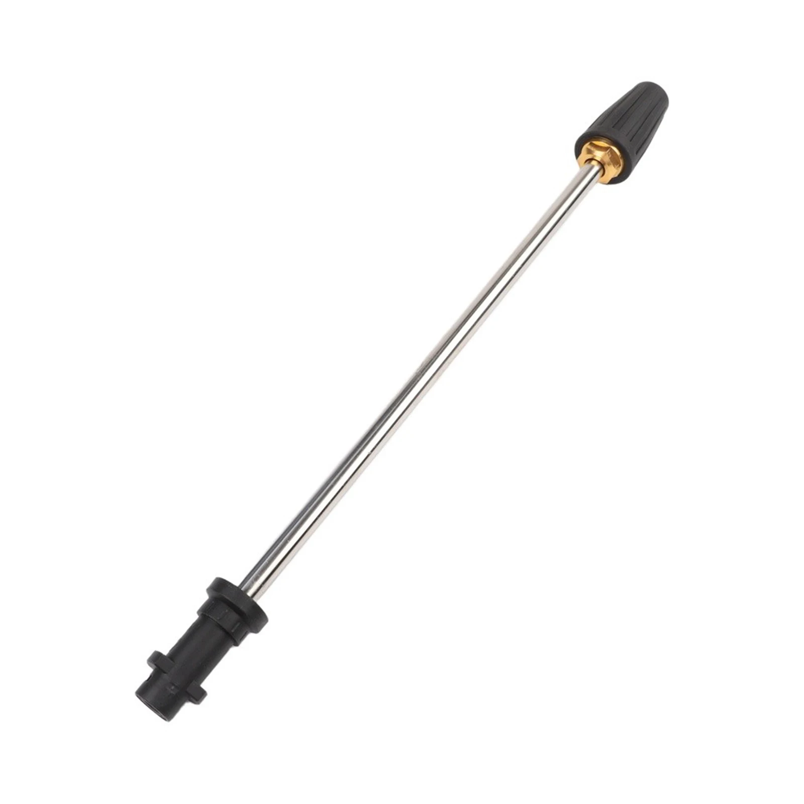 2600psi Pressure Washer Water Pistol Head with Stainless Steel Rod and Rotating Lotus Nozzle for Efficient Cleaning Performance