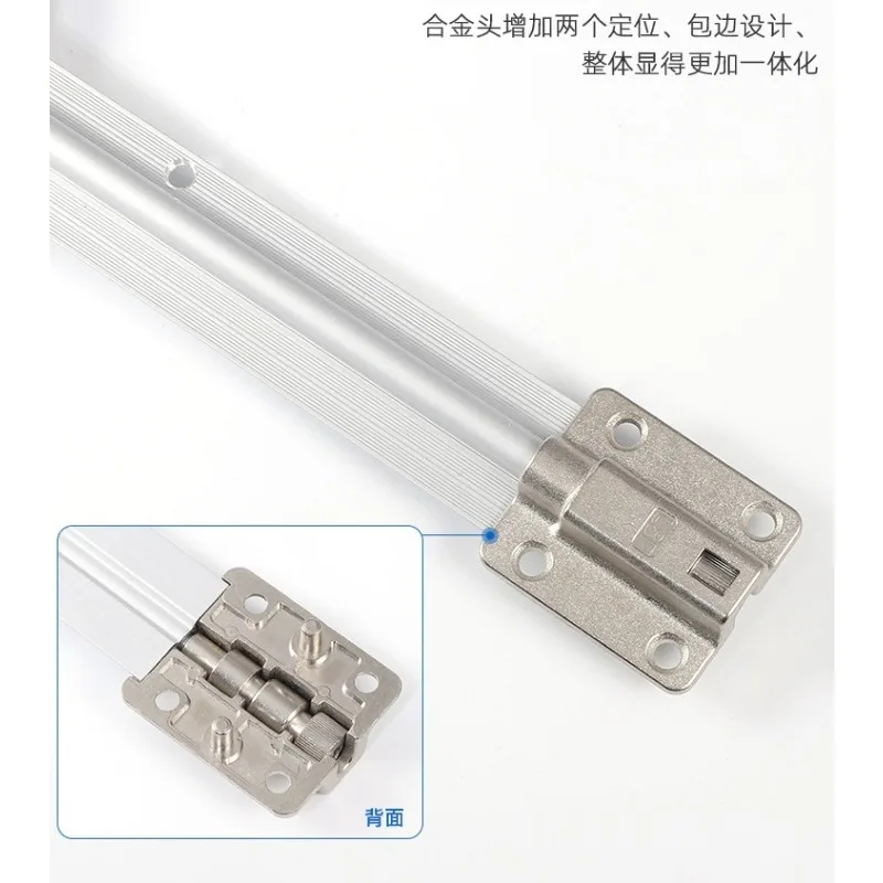 Wardrobe straightener Anti-deformation long cabinet door straightener Aluminum alloy slotting-free