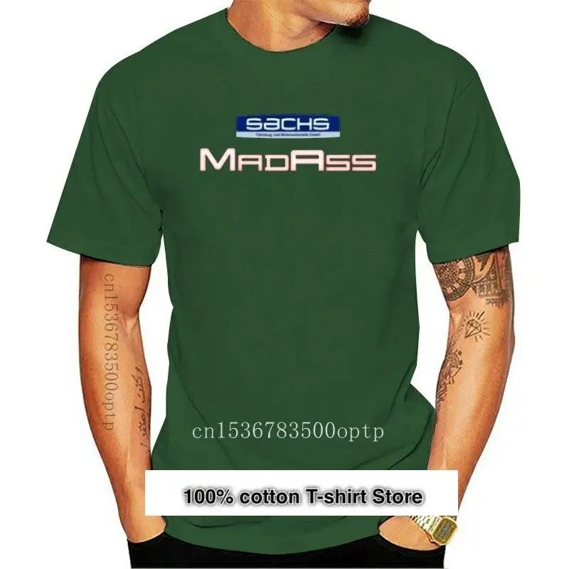 Camiseta de motocicleta Sachs Madass, Scooter, ciclomotor, novedad de 2024