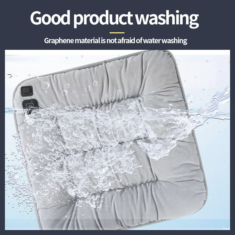 Graphene Usb Heating Heated Seat Cushion Chair Heated Cushion Seat Pad for Home Office