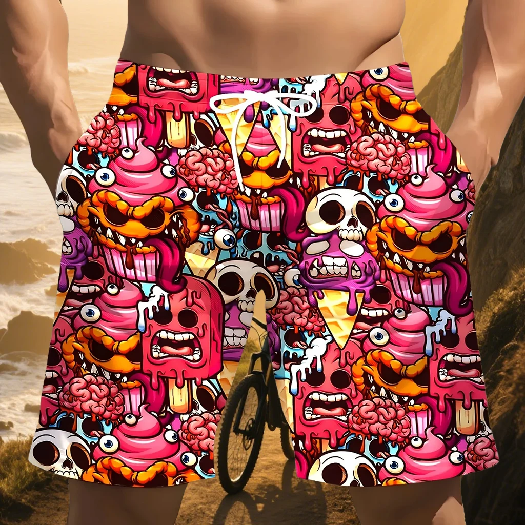 

Men's/Women Quick Drying Breathable Shorts Outdoor Daily Street Fashion Loose Beach Shorts New Off Road Sports Motorcycle Shorts