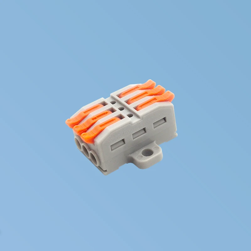 

Quick Wiring Connector Universal Splitter wiring cable Push-in Can Combined Butt Home Terminal Block KV227-3P