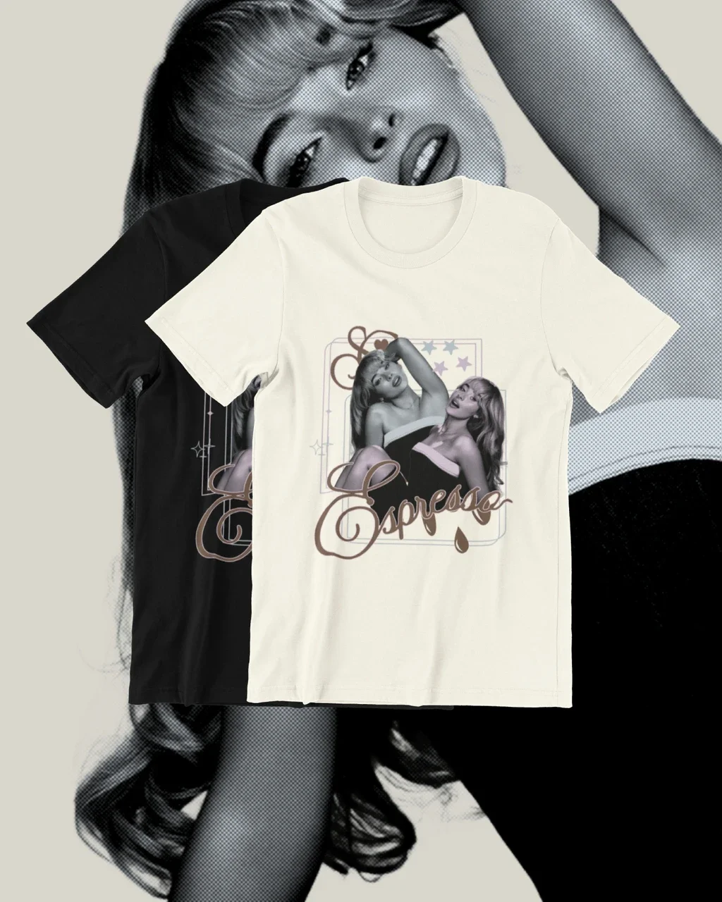 سابرينا كاربنتر جولة حول العالم تي شيرت الشارع الأمريكي الهيب هوب الرجال النساء المتضخم Y2k قصيرة الأكمام الذكور الإناث الملابس تي شيرت #3