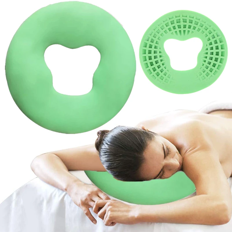 

New Generation Silicone Pillow SPA Beauty Pad Non-slip Massage Pillow Without Film Salon Face Massage Relax Beauty Cushion Pad