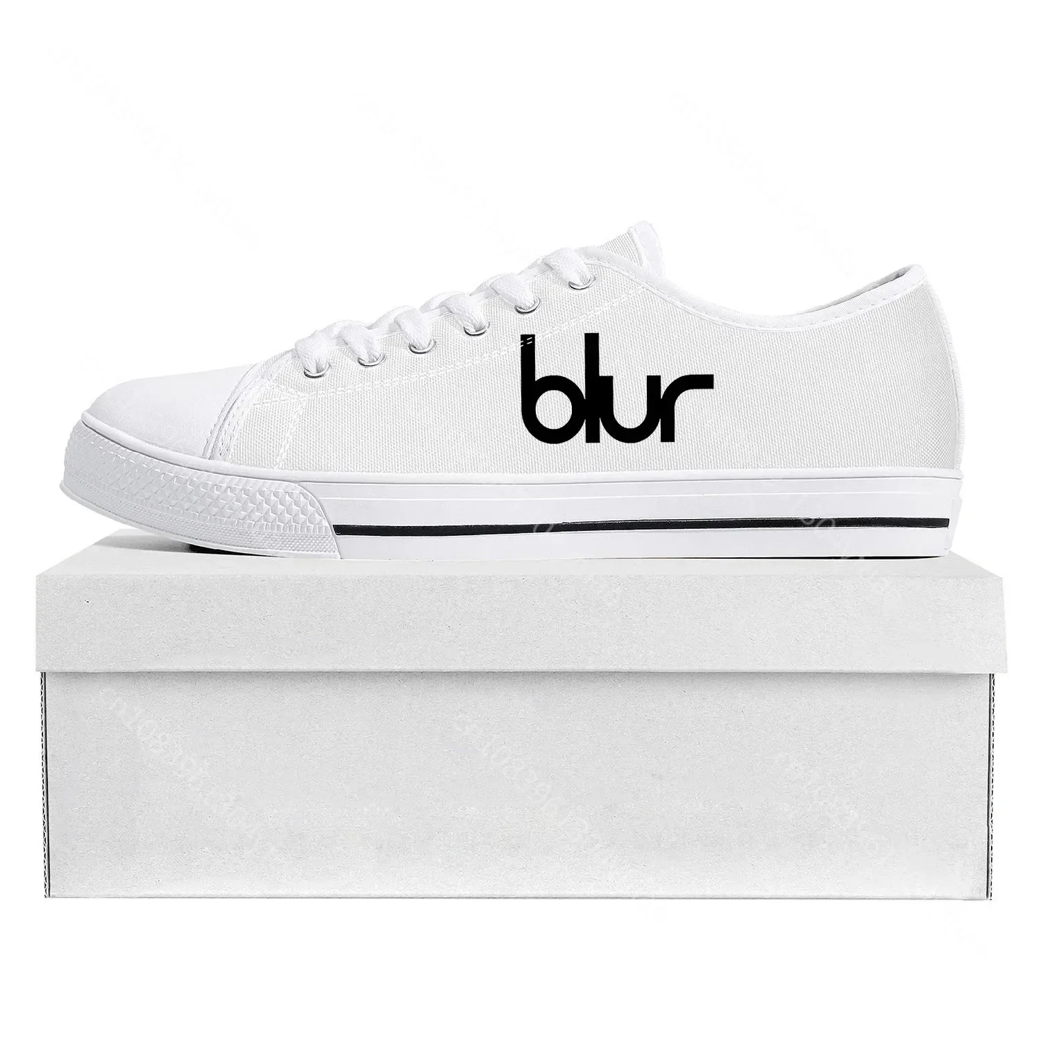 B-Blurs Rock Band Low Top Sneakers Womens Mens Teenager B-Band High Quality Canvas Fashion Sneaker Couple Custom Made Shoes