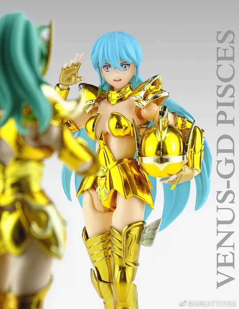 

Sacred Contract GT Female Pisces Golden Holy Clothes Fighter Mythical Model ex Pisces Goddess Venus