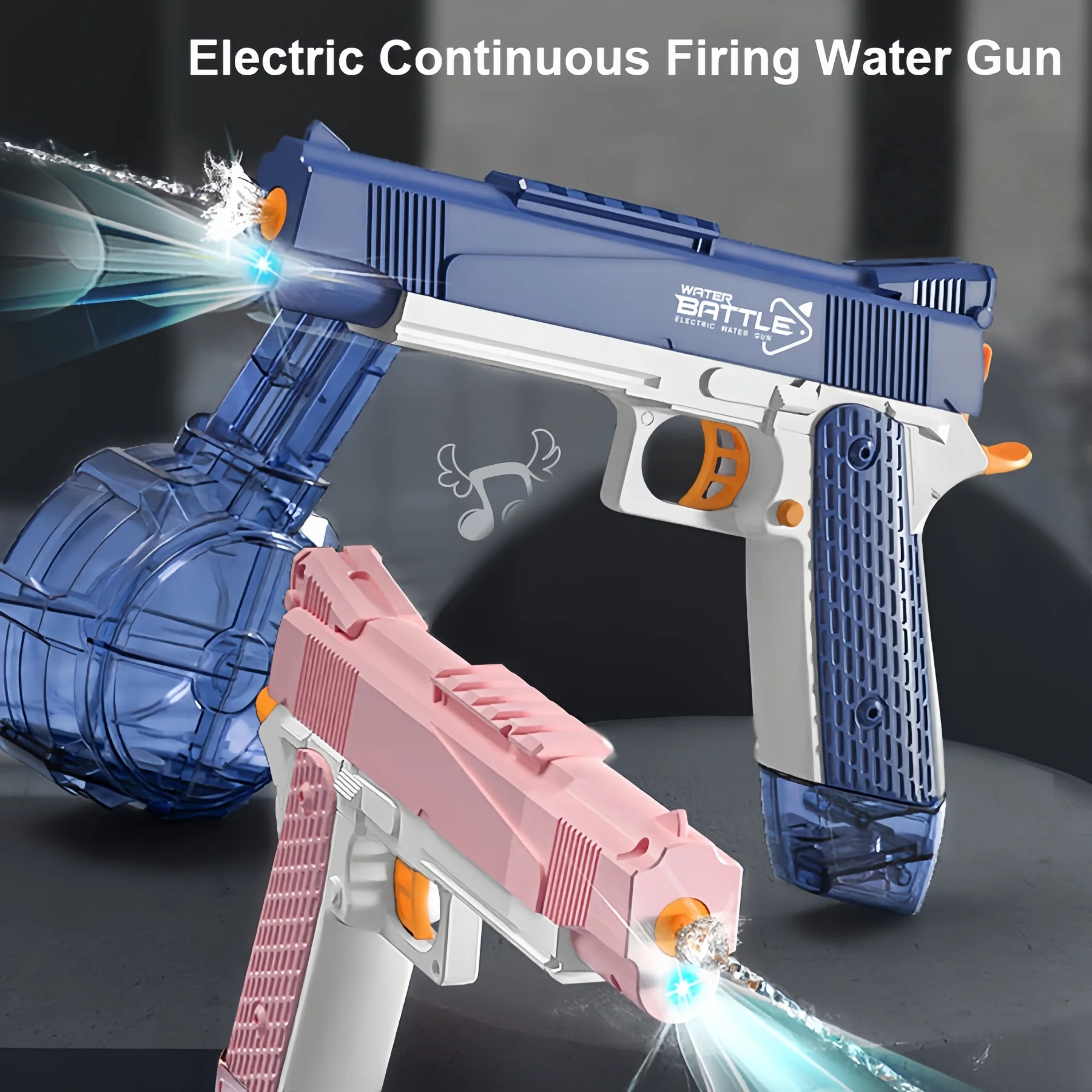 Water Gun Soaker - Electric Continuous Firing Water Gun, Automatic