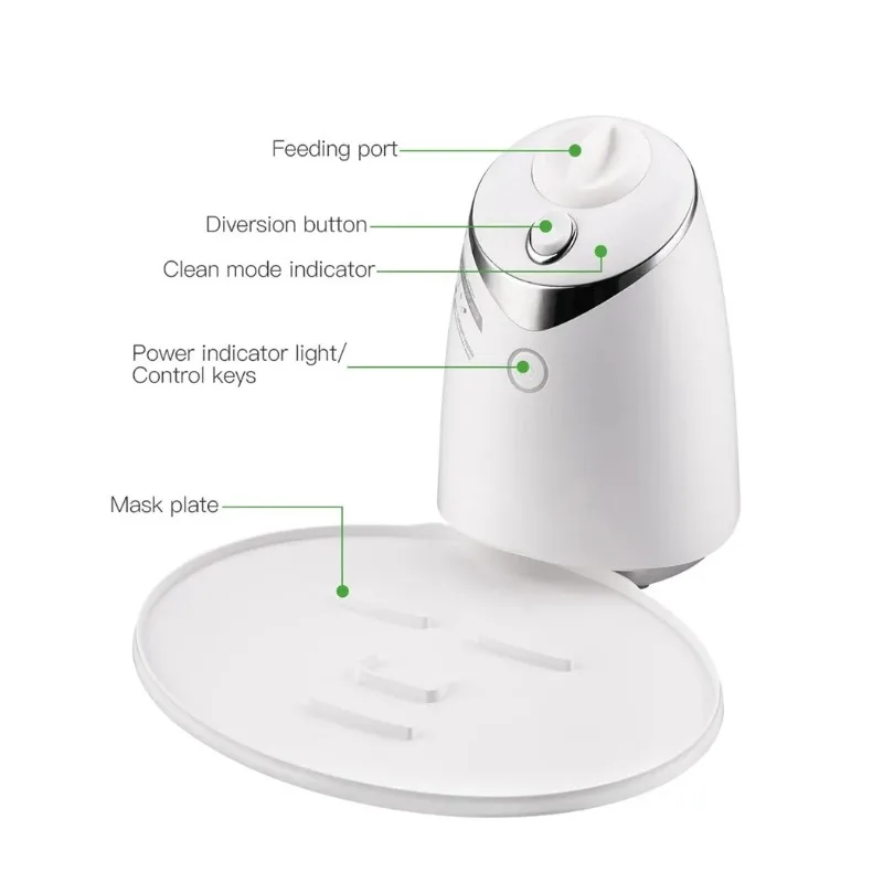 Smart DIY Face Mask Maker Machine Facial Treatment Automatic Fruit Natural Vegetable Collagen Home Facial Skin Care Tool Beauty