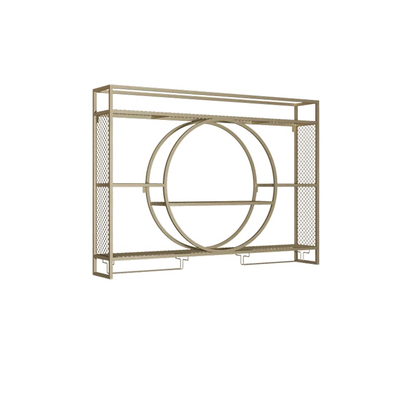 

Модная подвесная винная стойка, настенное крепление для хранения, витрина, решетчатая доска, кухонный промышленный барный шкаф, металлическая мебель для ресторана