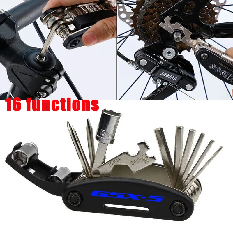 

Для GSX-S 750 1000/gt 950 GSX-S750 GSX-S1000 GSX-S1000GT GSX-S950 Многофункциональная отвертка для мотоцикла Портативный инструмент