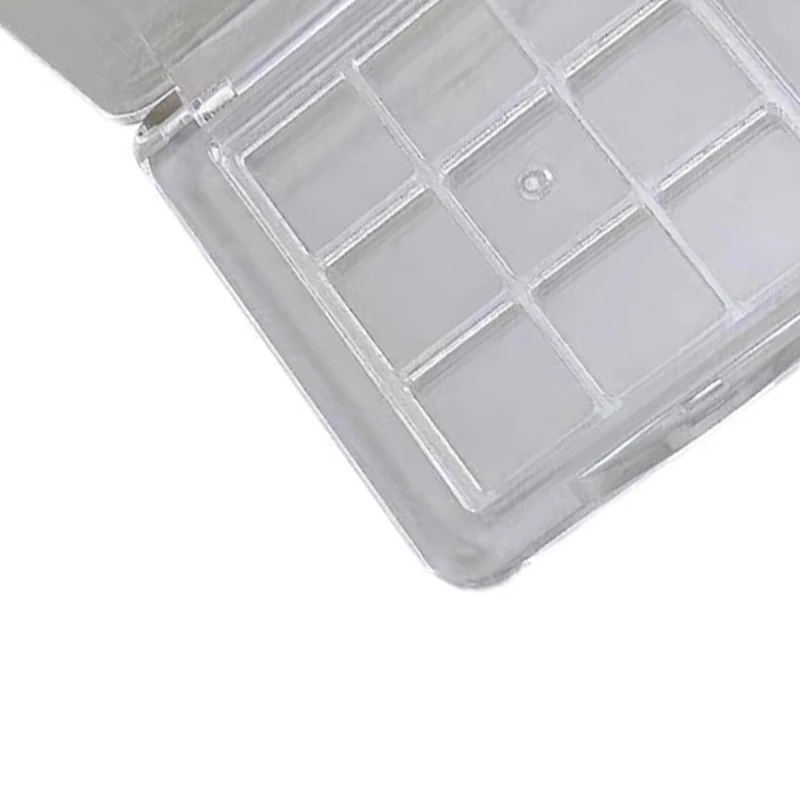 สำหรับผู้หญิงสาวแต่งหน้าผู้เริ่มต้น 9 กริดกล่องอายแชโดว์เปล่าพาเลทท์แต่งหน้าจาน DIY อายแชโดว์เครื่องมือ