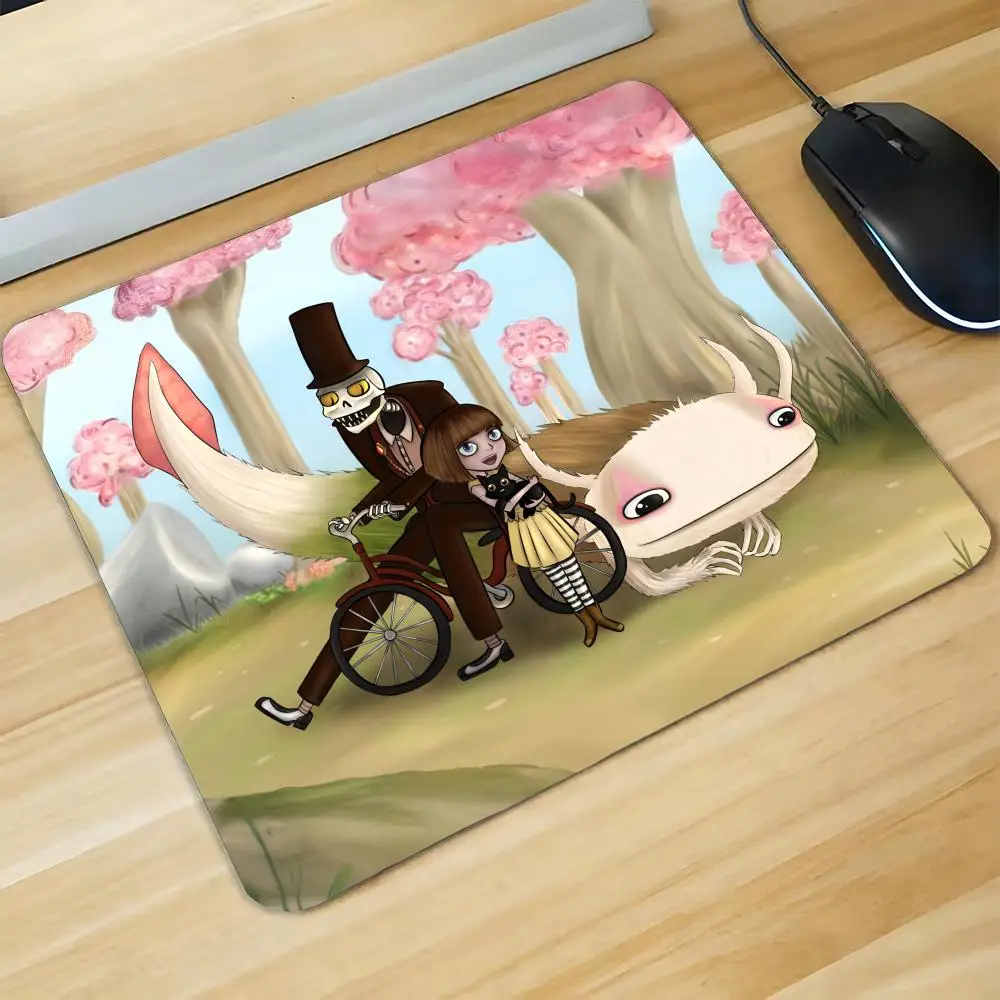 Game Fran Bow Mouse Pad Gaming Laptops Keyboard Mat Deskmat Pc Accessories Desk Protector Mousepad Gamer Mats Anime