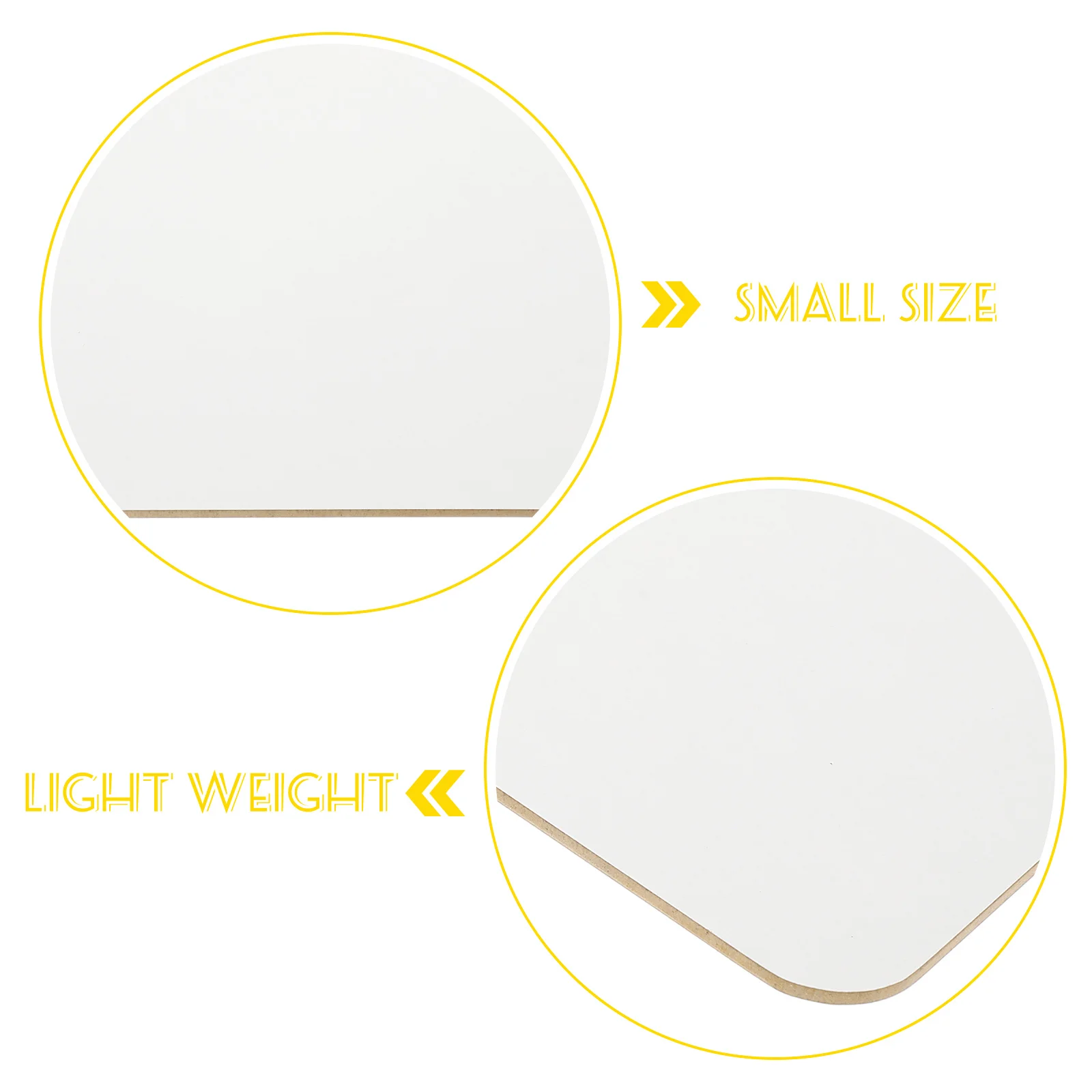 

Mini Portable White Writing Board Dry Erase Board Small Whiteboard for Students Office Classroom Use Dry Erase Notepad