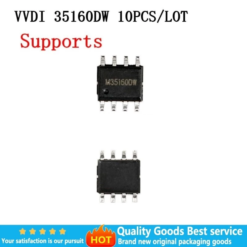 Xhorse 35160DW 35160 DW Chip Reject Red Dot No Need Simulator Work with VVDI Prog Key Programmer