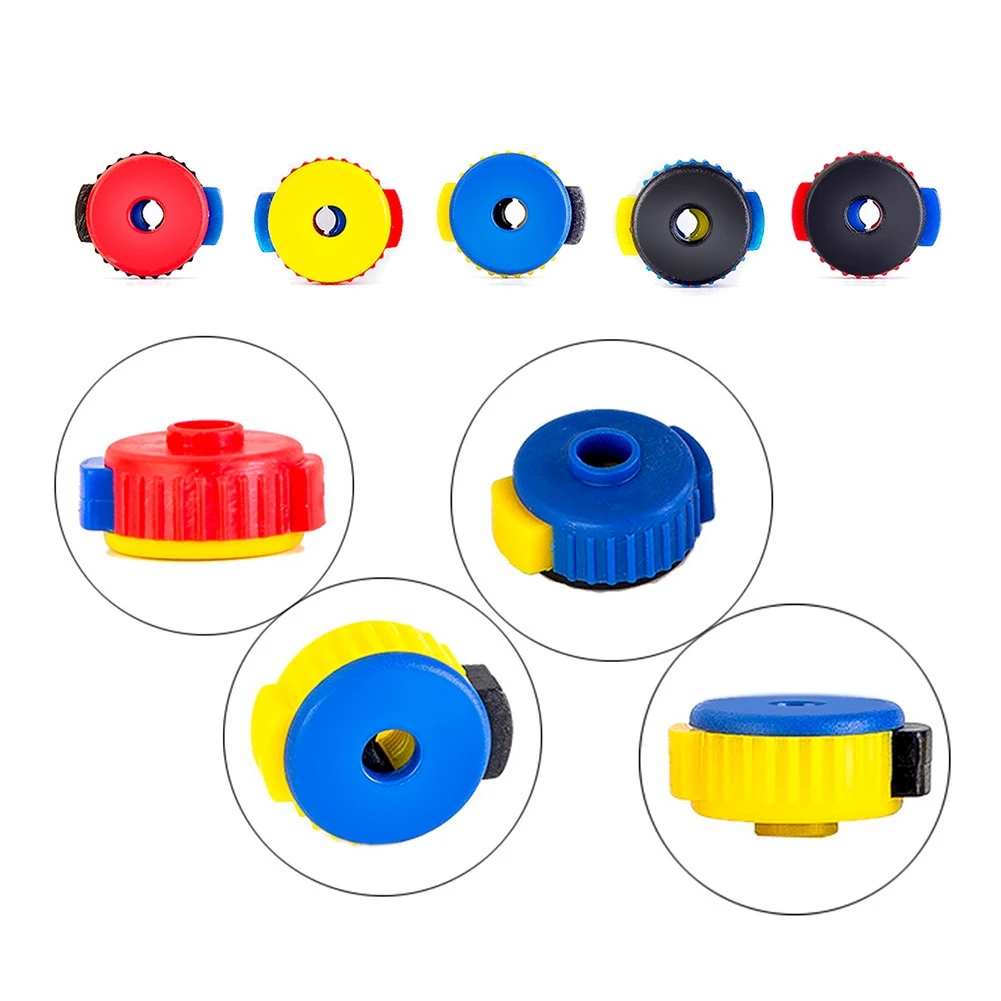 5 قطع من ملحقات طبلة الصنج ذات الإصدار السريع من Lo-ok، تصميم مزيج الألوان، مناسب للاستخدام #5