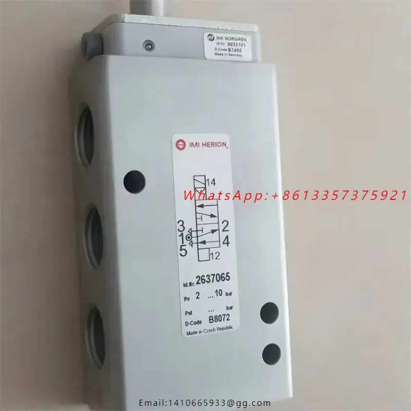 Indirect Solenoid Valve 2637065 Cylinder Filter Pneumatic view 6