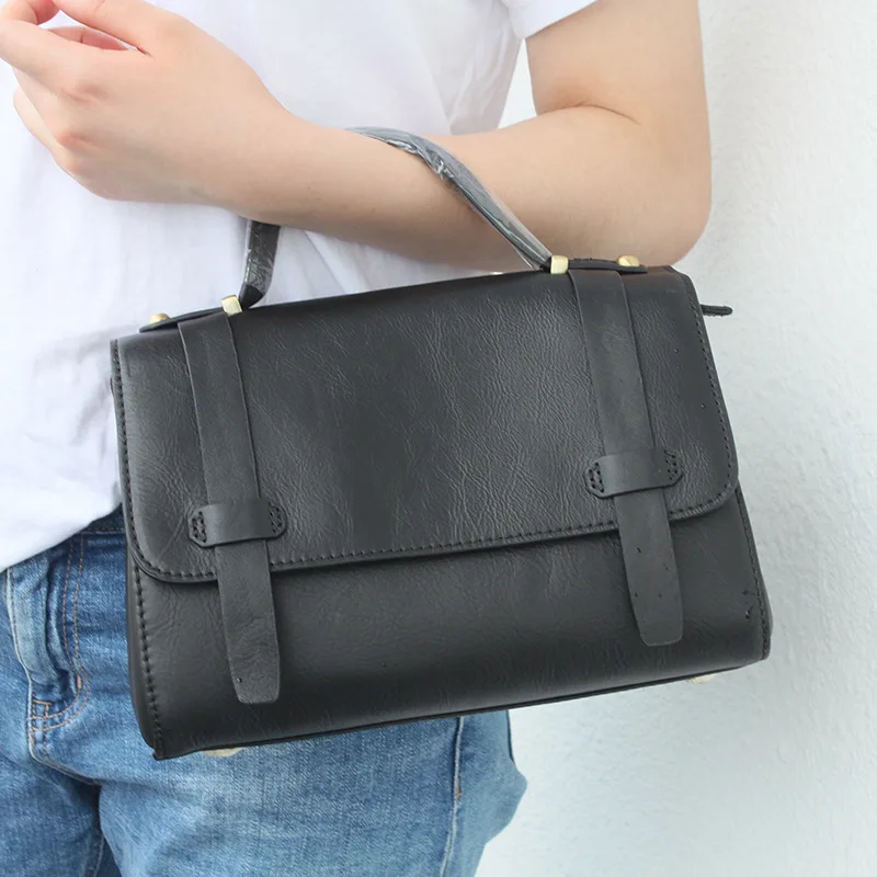 

New Horizontal Square Women's Bag Luxury Brand Women's Handbag Leather Famous Designer Women's Handbag Simple Casual Women's Bag