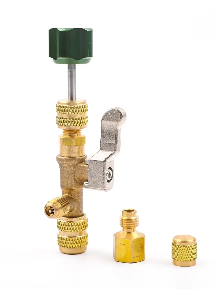 

Air Conditioner Valve Core Loading and Unloading Tool, HS1430 Valve Core Wrench Does Not Leak Refrigerant Maintenance Tool