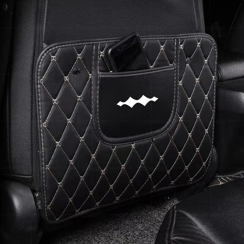 1Pcs Car Seat Anti Kick Pad Seat Back Protector Mat For BYD Leopard 5 4.8S FangChengBao 5 2023 2024 Leopard5 Accessory Styling