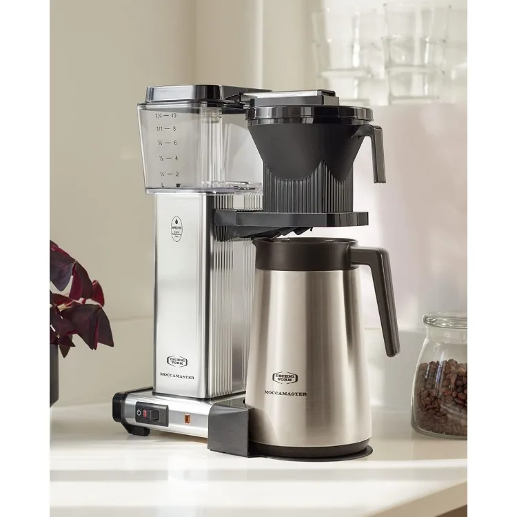 79312 kbgt Kaffee maschine, 40 oz, poliertes Silber