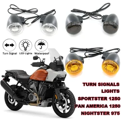 Nightster 975 Front Turn Signals Indicators Sportster S 1250 LED Lights For Pan America 1250 Sportster S 1250S RH1250 2022