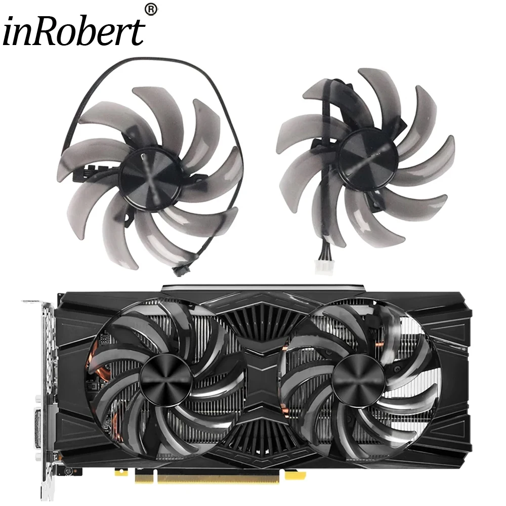 New 85MM GTX1660 GTX 1660Ti Cooler Fan For Gainward GeForce GTX 1660 Ti Ghost OC RTX 2060 2060S Super Graphics Video Card Cooing