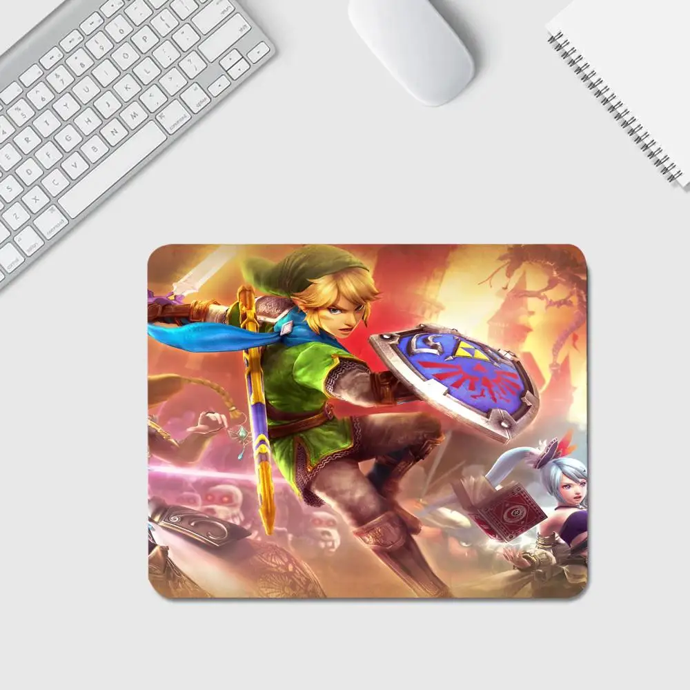 Game P-Painting Z-Zeldas Mouse Pad Anime Game Mouse Pad High Quality Small Desk Pad Rubber Laptop Desk Pad