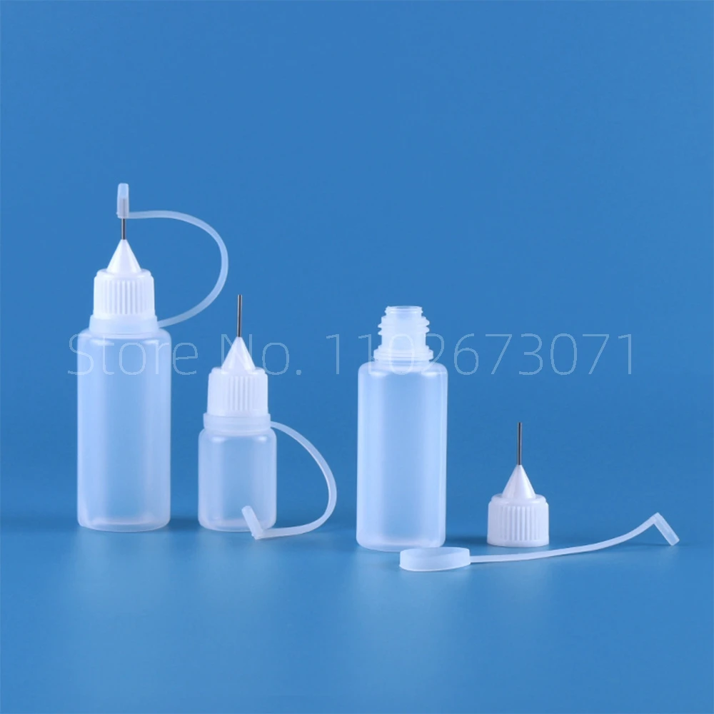 Wholesale Needle Tip Glue Applicator Bottle for Paper Quilling DIY balsam bottle Art Bottle  balsam Squeeze drop bottle bottle