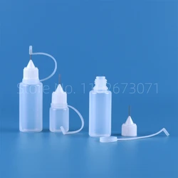 Wholesale Needle Tip Glue Applicator Bottle for Paper Quilling DIY balsam bottle Art Bottle  balsam Squeeze drop bottle bottle