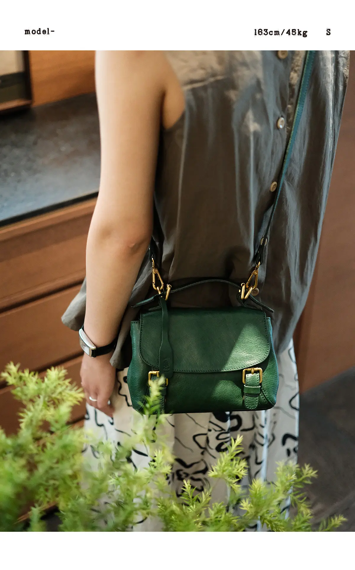 PNDME Mode Vintage handgefertigte Damen-Umhängetasche aus echtem Leder, multifunktionale Outdoor-Reisetasche, Rucksack aus Kuhleder – Detail 4