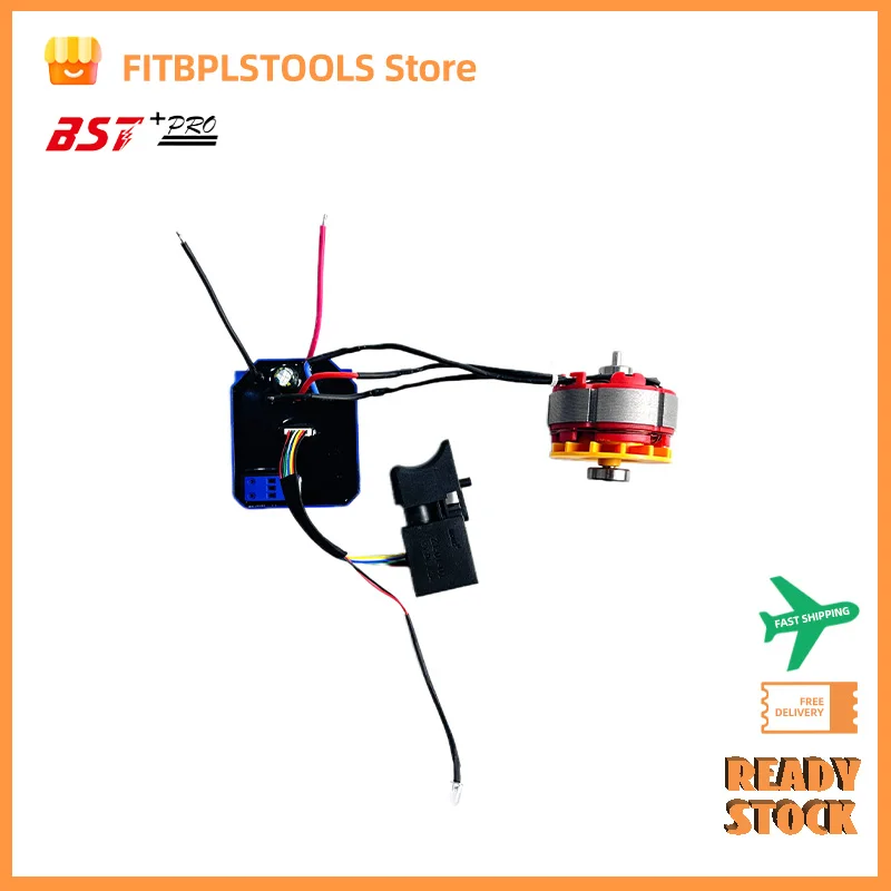 4812 brushless motor control board switch accessories Suitable For brushless impact electric wrench Sensorless Assembly Accs