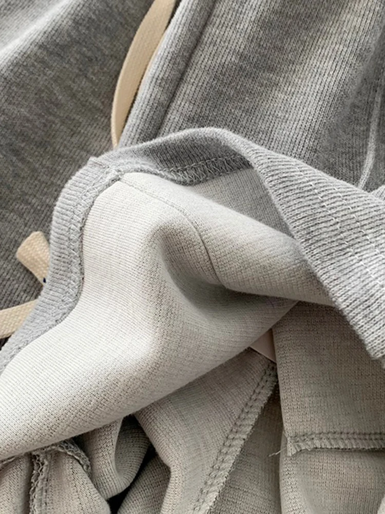 AOSSVIAO 2026 Sommer-Shorts für Damen: Elastische, süße Mädchen-Shorts im koreanischen Stil, Harajuku, schlichte graue Hosen für Studentinnen – Detail 24