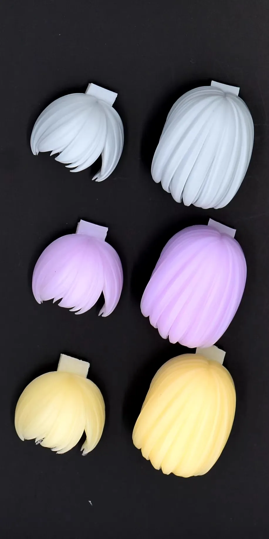 

Snail SH STUDIO 1/12 Mecha Girl Goddess Device Three Color Hair Style H2 Group Resin GK Modified Parts Model In Stock