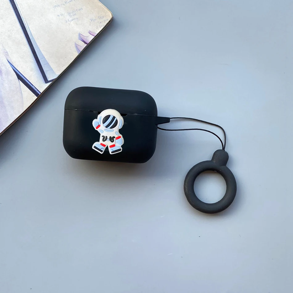 Caso para jbl onda 100 tws caso com corda anti-perdido silicone bluetooth protecti fone de ouvido capa para jbl 100 capa